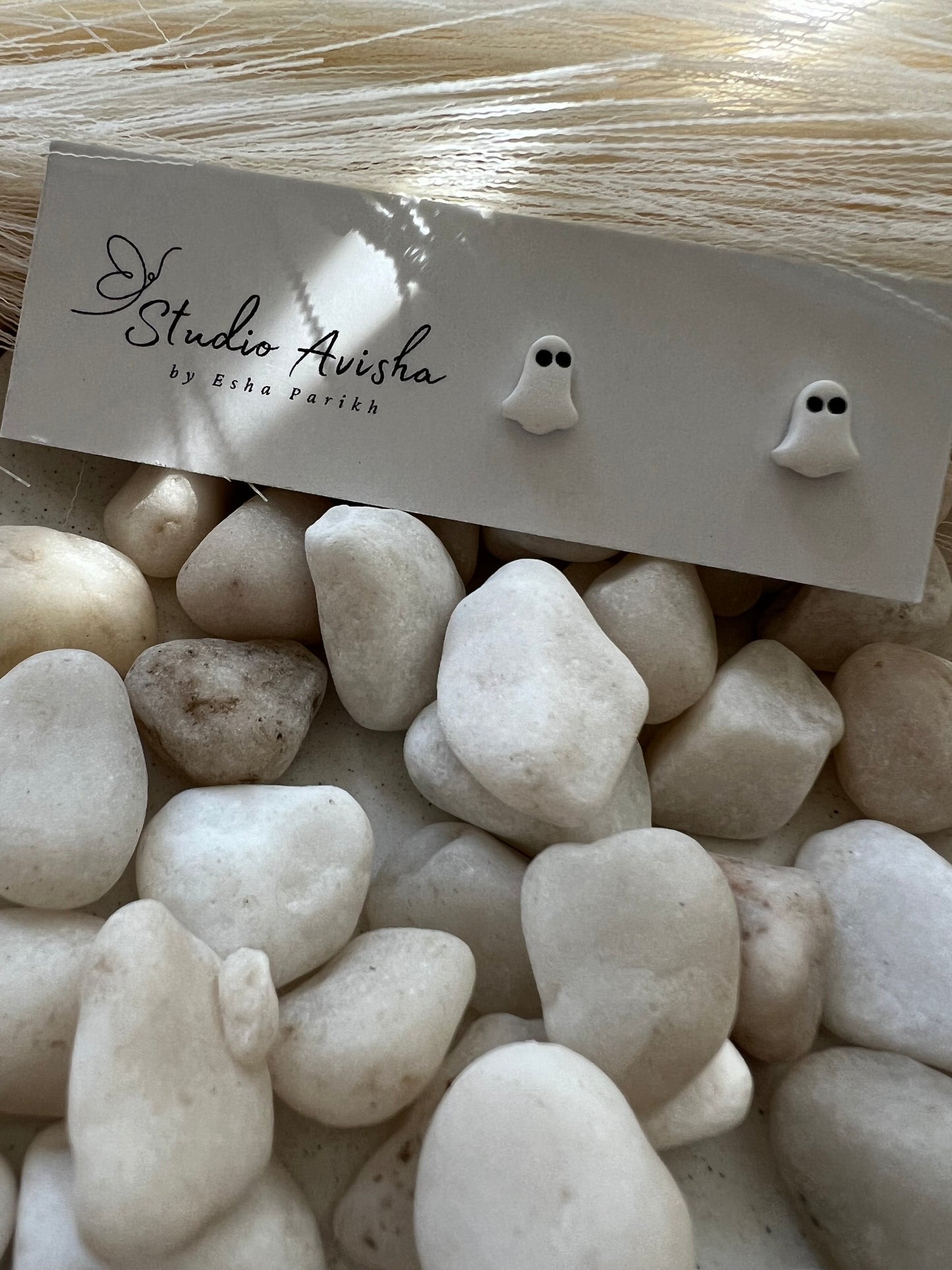 Mini Ghost/ Halloween Studs