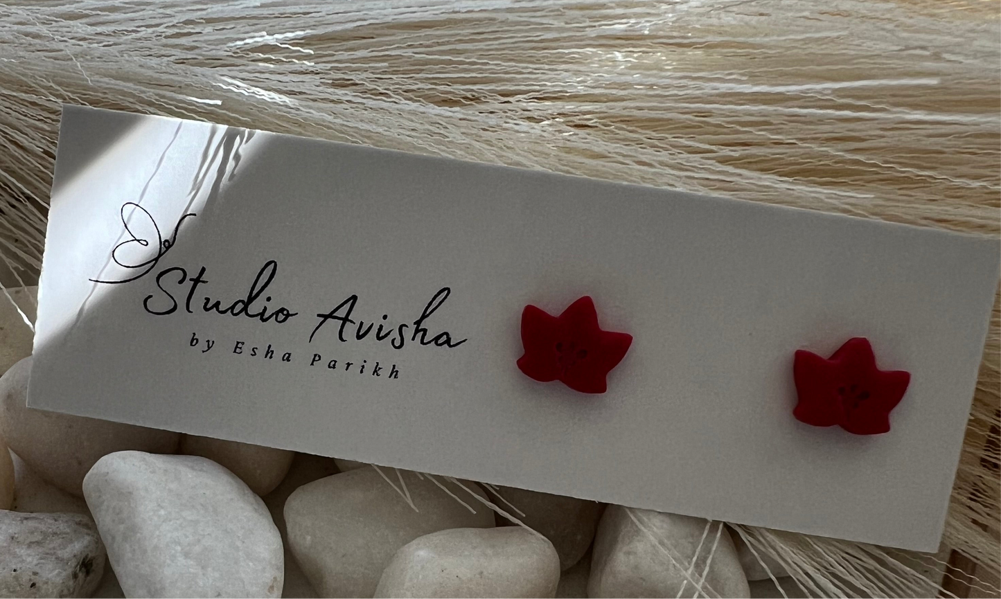 Mini Maple Leaf Studs