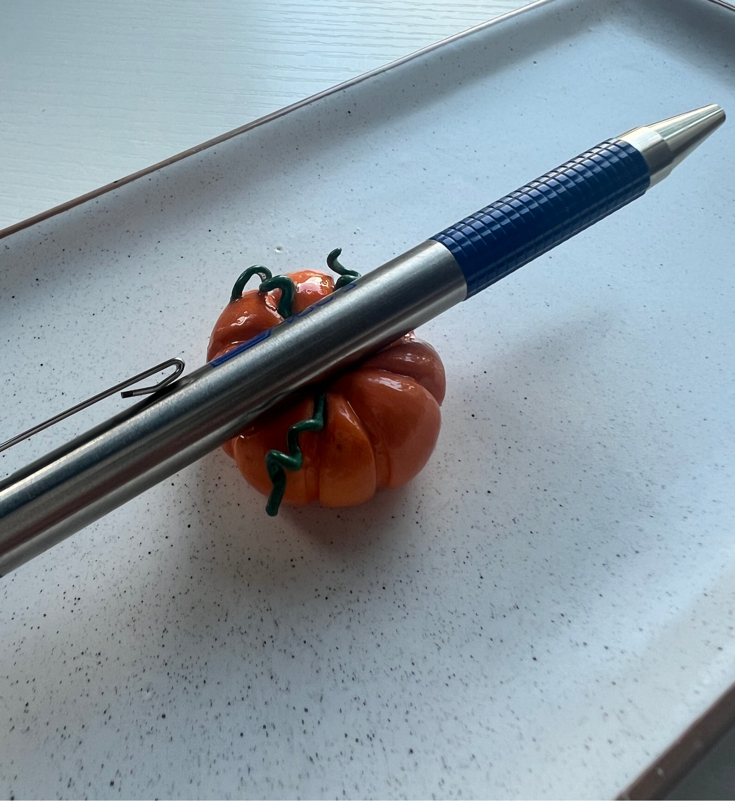 Pumpkin Pen Holder/ Cozy pen holder