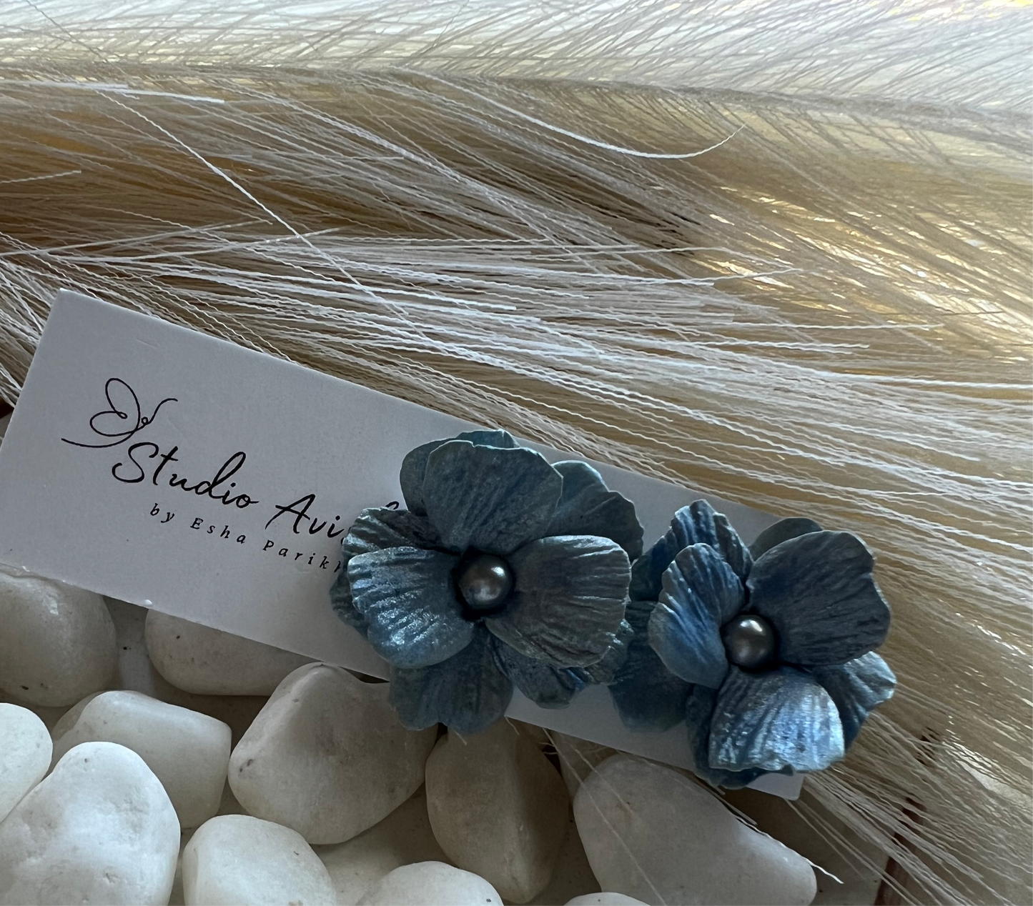 Statement Flower Studs