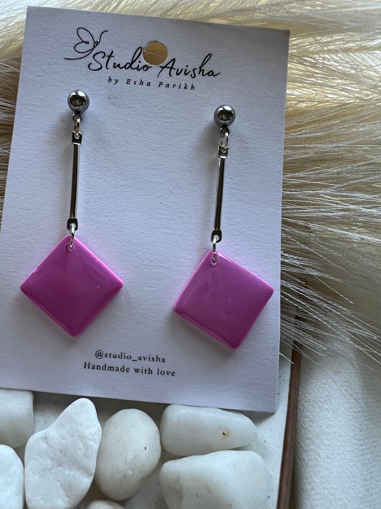 Pink Dangles