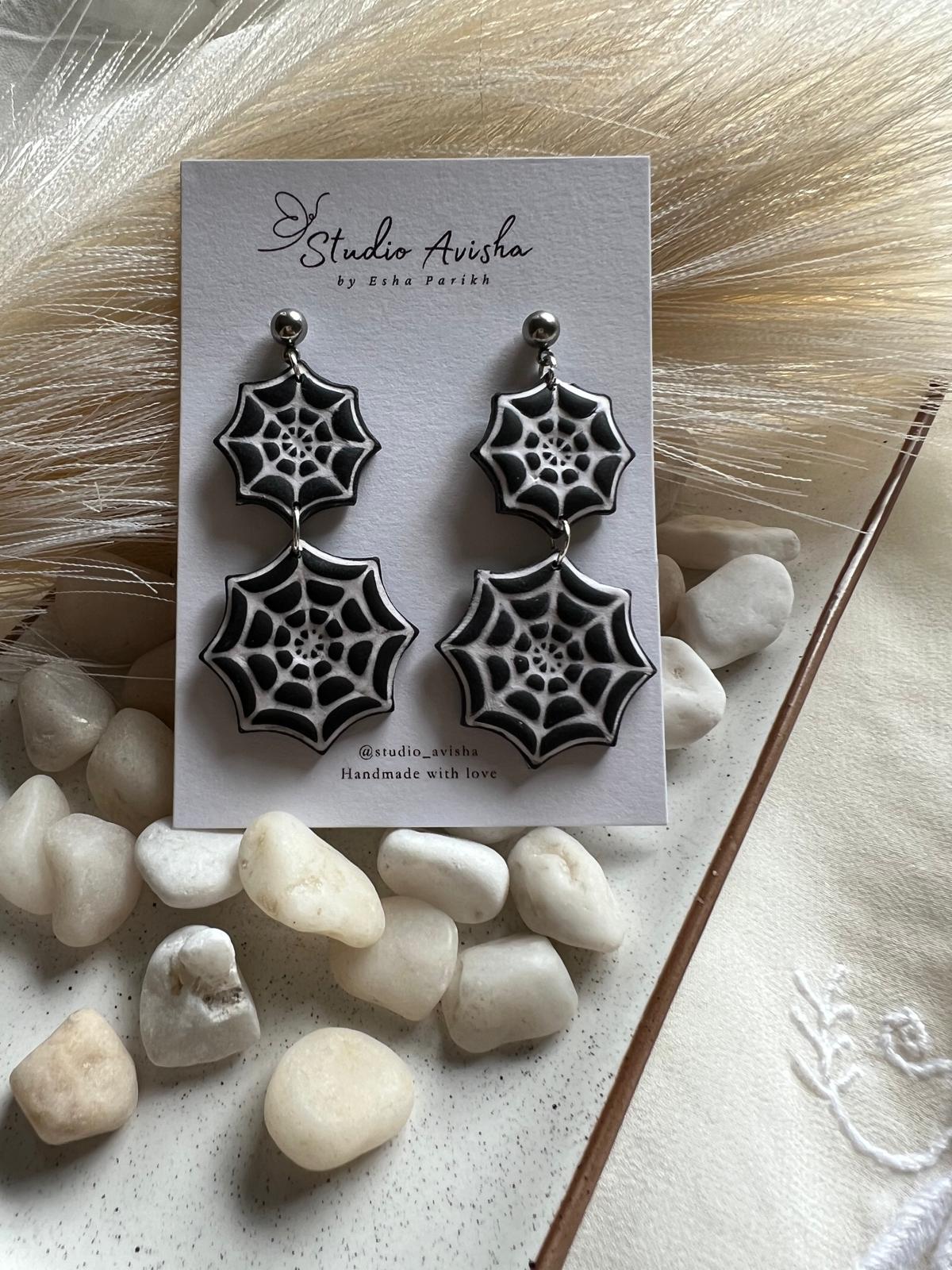 Spiderweb Earrings